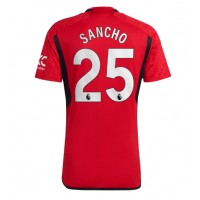 Dres Manchester United Jadon Sancho #25 Domaci 2023-24 Kratak Rukav